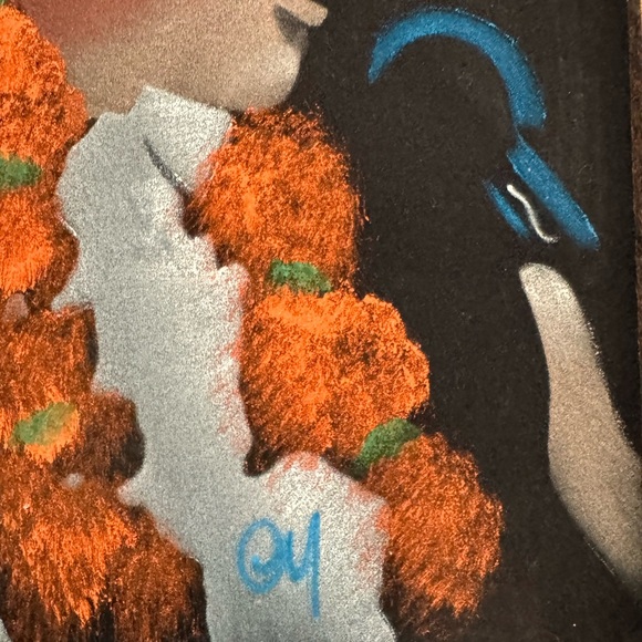 Vintage Velvet Elvis - Hawaiian - Picture 2 of 2